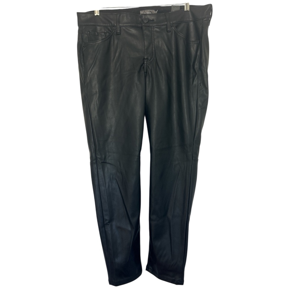 Torrid Perfect Skinny Faux Leather High Rise Pants